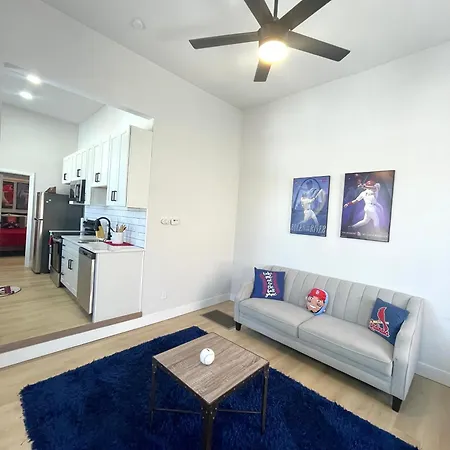 Retro Baseball Downtown Apartment